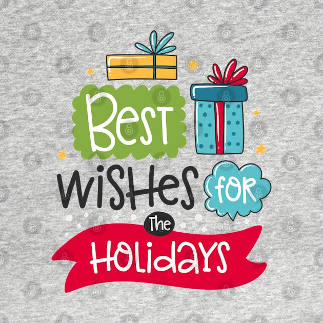 Best Wishes For The Holidays by JoyFabrika